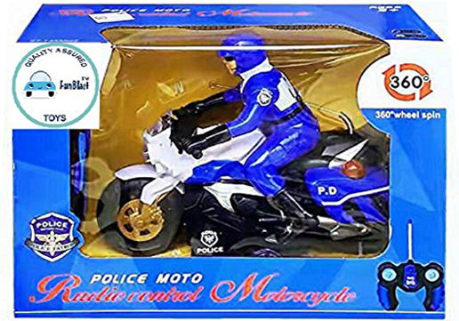 Perfectoys Αστυνομία Τηλεκατευθυνόμενη Μοτοσυκλέτα