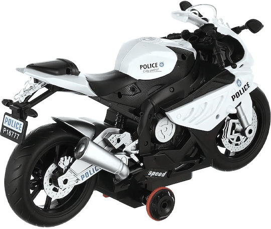 Gounaridis Toys Remote Controlled Motorcycle White