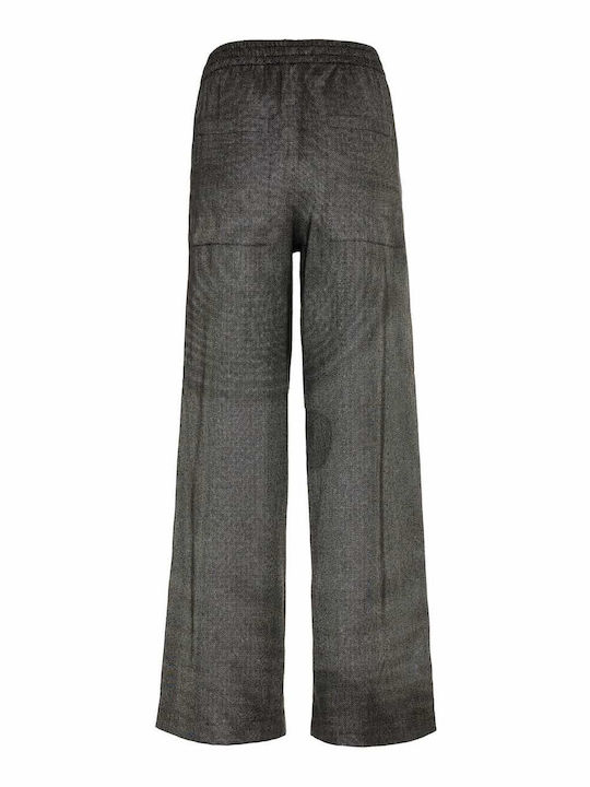 Γυναικείο Υφασμάτινο Παντελόνι Dark Grey