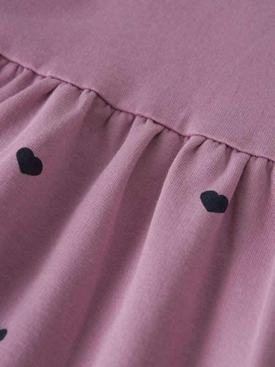 Παιδικό Φόρεμα Μακρυμάνικο Mauve