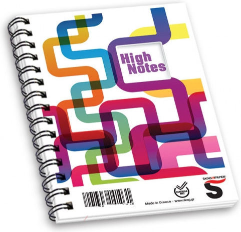 Skag No.2 Bloc Notes Spiral 60 Foi Cu dungi Nr.2