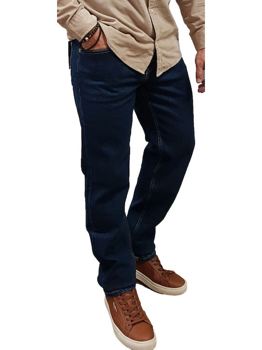 Pepe Jeans Cash Ανδρικό Παντελόνι Τζιν Straight Dark Blue Denim