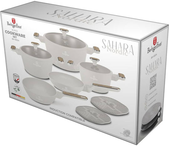 Berlinger Haus Sahara Nordic Cookware Set from Aluminum with Non-stick Interior Coating 3 Pieces