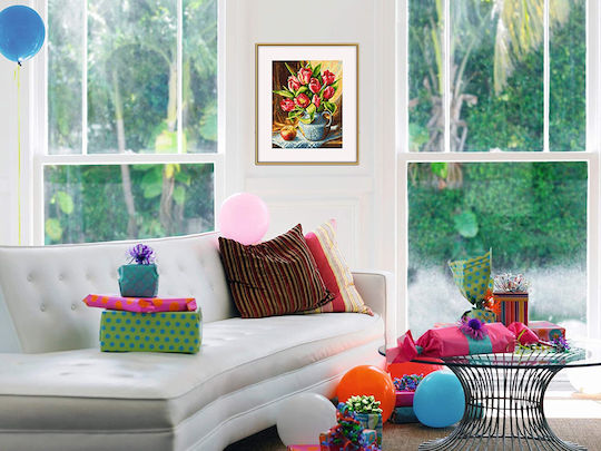 Schipper Mnz Ζωγραφικη Αριθμους A Bunch Tulips #609240796