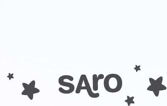 Saro Ice Creams Παιδικό Παγούρι Πλαστικό με Καλαμάκι 400ml