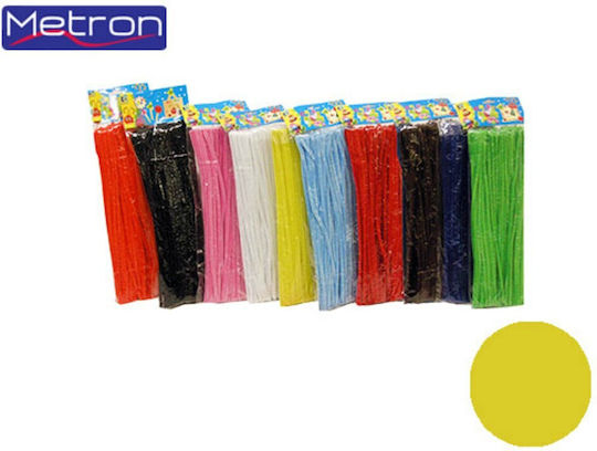 Metron Pipe Cleaners 100pcs in Yellow Color