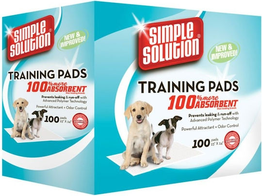 Simple Solution Pampers pentru câini 56x56cm 100buc