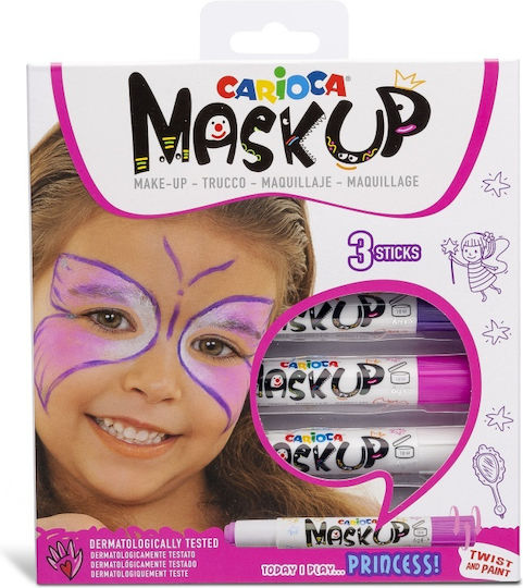 Αποκριάτικο Face Painting Ροζ