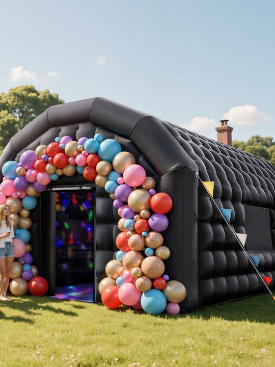 Vevor Garden Gazebo Nightclub Inflatable Black 5x4m