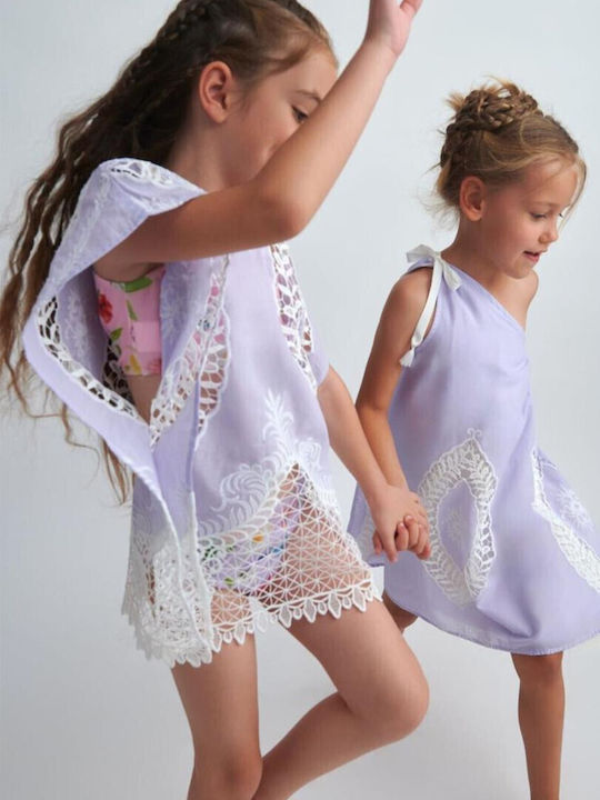 Kinderkleid Ärmellos Lilac