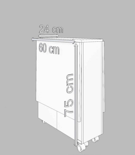 Sufragerie 5buc White 60x140buc STE-000372-V559