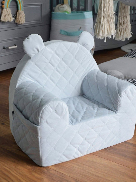 Armchair Gray 50x35x44cm