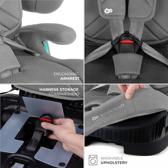 Kinderkraft Fix2go Autositz i-Size mit Isofix Black