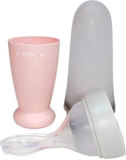 Saro Accesorii Roz din Silicon pentru 4+ luni 1buc