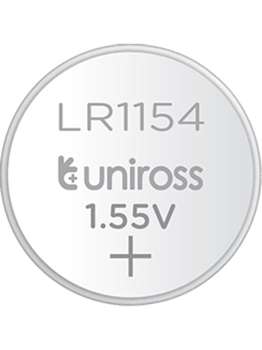 Uniross Αλκαλικές Μπαταρίες Ρολογιών LR44 1.5V 2τμχ