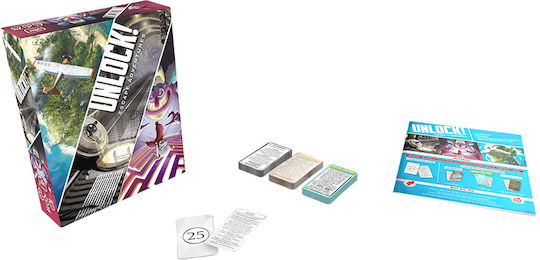 Brettspiel Unlock!Evadeaza für 2-6 Spieler 10+ Jahre Asmodee