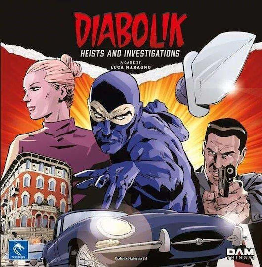 Επιτραπέζιο Παιχνίδι Diabolik: Heists & Investigations για 2-4 Παίκτες 10+ Ετών (EN) Ares Games