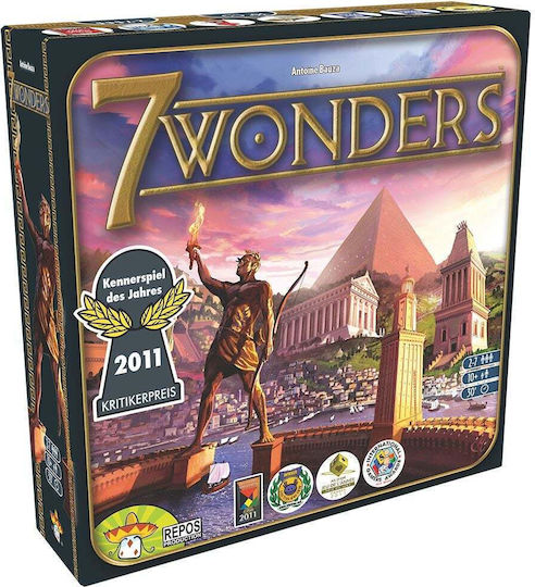 Joc de Societate 7 Wonders pentru 2-7 Jucători 10+ Ani DPZQWWBBM Repos Production