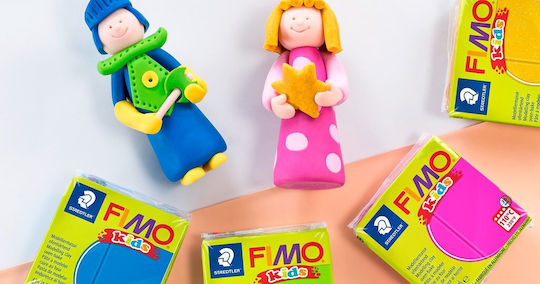 Staedtler Fimo Kids Argilă Modelatoare Polimerică Pentru Copii Fuchsia 42gr