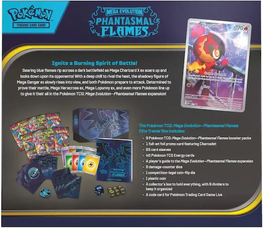 Pokemon Phantasmal Flames Deck Elite Trainer Box (EN)