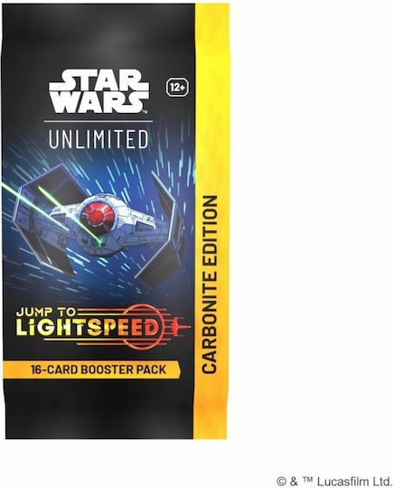 Star Wars Unlimited Tcg Jump To Lightspeed Booster Carbonite Edition