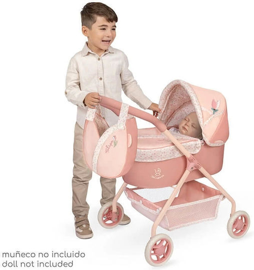 De Cuevas Puppenwagen Pink für Kinder ab 3 Jahren
