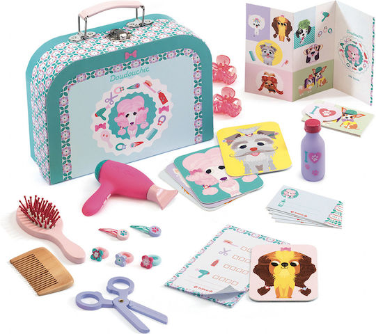 Djeco Animal Grooming Set από Ξύλο για 4+ Ετών