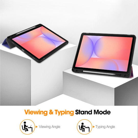 Husă Samsung Galaxy Tab S10 FE Plus 13.1" Suport S Pen Eco Piele Smart Cover – Galaxy
