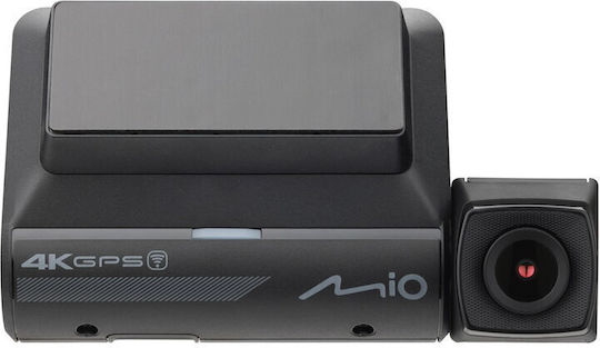 Cameră Dublă DVR Auto Mio Mivue 955wd 4k/2.5k HDR Wi-Fi GPS Alertă Cameră Radar Fixă Neagră