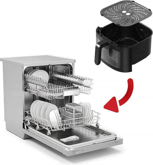 Webber Heißluftfritteuse 8Es Schwarz