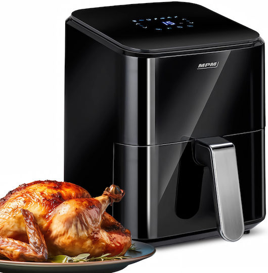 MPM Air Fryer 4.5lt Μαύρο MFR-16
