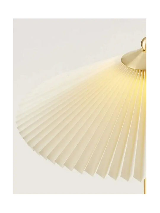 Lămpi De Masă Moderne Umbrelă Metalică Auriu 40cm