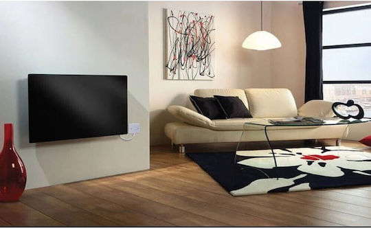 Elite Konvektorheizung Boden 2200W mit elektronischem Thermostat Schwarz