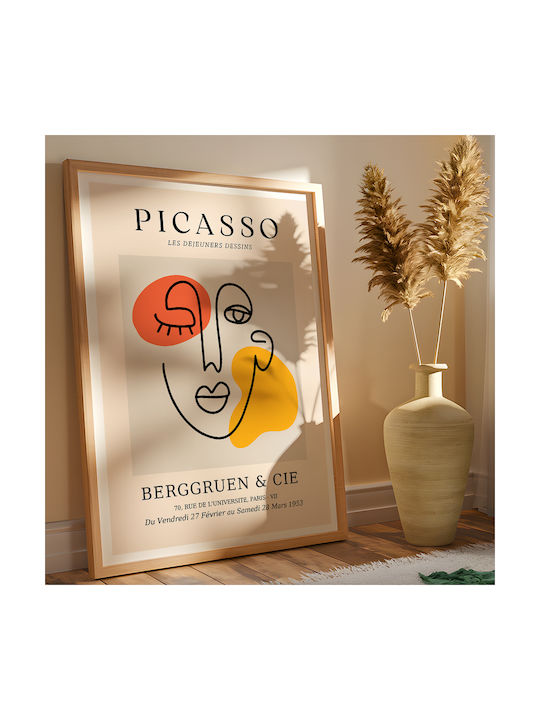 Poster Pablo Picasso Les Dejeurenes Dessins Art241 21cm X 30cm White Frame PVC