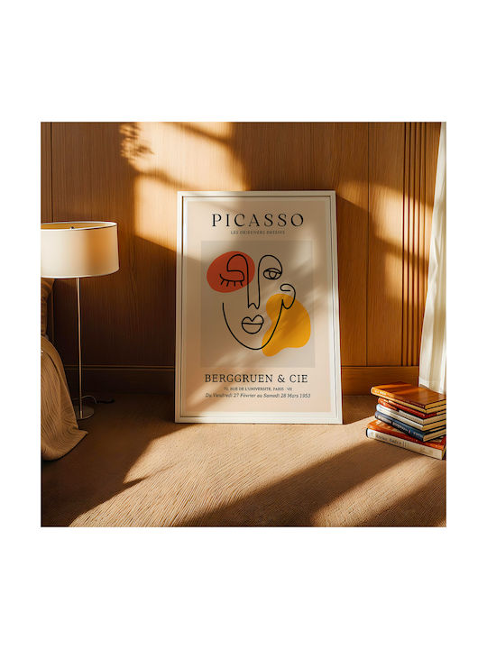 Poster Pablo Picasso Les Dejeurenes Dessins Art241 21cm X 30cm White Frame PVC