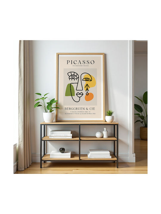 Poster Pablo Picasso Les Dejeurenes Dessins Art244 21cm X 30cm Λευκό Κάδρο Pvc