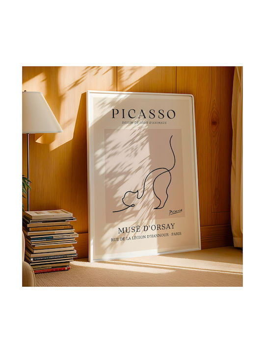 Poster Pablo Picasso Design Of Series Animals Art245 21cm X 30cm