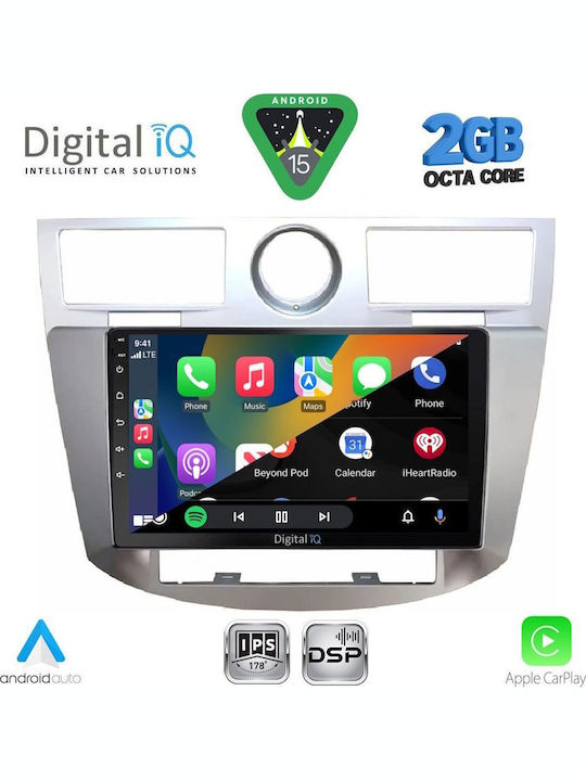 Digital IQ Car Audio System Chrysler Sebring 2008-2010 (Bluetooth/USB/WiFi/GPS/Apple-Carplay/Android-Auto) with Touch Screen 9"