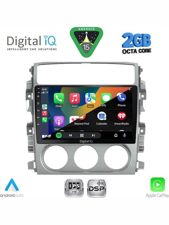 Digital IQ Car Audio System for Suzuki Liana 2001-2007 (Bluetooth/USB/WiFi/GPS/Apple-Carplay/Android-Auto) with Touch Screen 9"