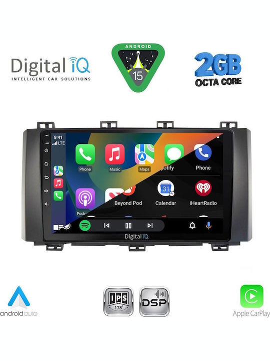 Digital IQ Car Audio System for Seat Ateca 2017 (Bluetooth/USB/WiFi/GPS/Apple-Carplay/Android-Auto) with Touch Screen 9"