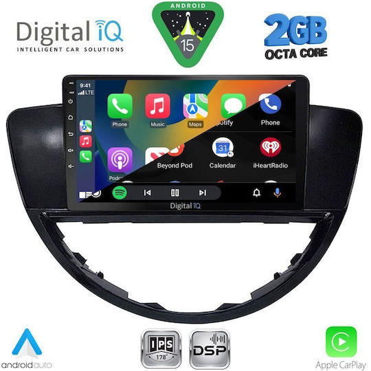 Digital IQ Car Audio System for Subaru Tribeca 2007-2014 (Bluetooth/USB/WiFi/GPS/Apple-Carplay/Android-Auto) with Touch Screen 9"