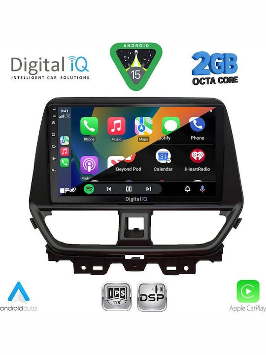 Digital IQ Car Audio System for Suzuki Baleno 2022 (Bluetooth/USB/WiFi/GPS/Apple-Carplay/Android-Auto) with Touch Screen 9"