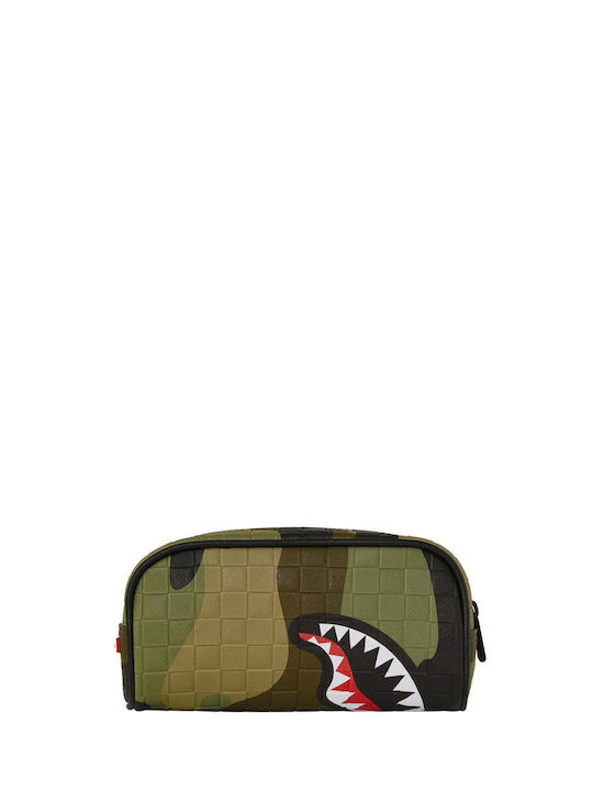 Sprayground Νεσεσέρ Woodland Camo Check Toiletry Bag B8266 731780 Sprayground Νεσεσέρ Woodland Camo Check Toiletry Bag B8266 731780