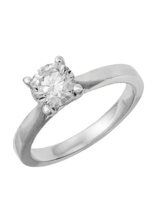 Single Stone from Gold 18K with Diamond
