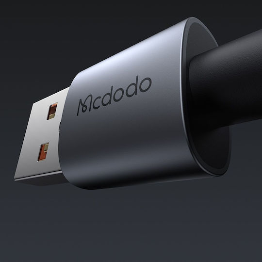 Mcdodo Редовна USB-A към Lightning кабел 18W Черен 1.2м (CA-6910)