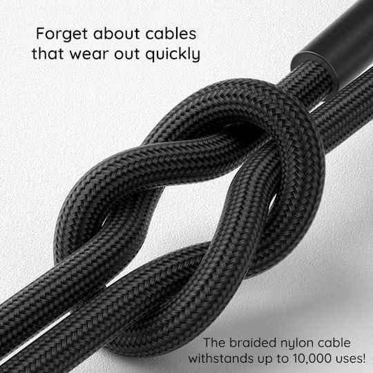 Mcdodo LED USB-A to Lightning Cable 18W Black 1.2m (CA-0010)