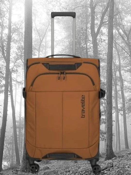 Travelite Travel Suitcases Caramel with 4 Wheels