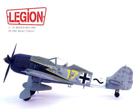 Legion 1/72 Focke-wulf Fw 190a Luftwaffe 12./jg 3 Udet Willi Unger