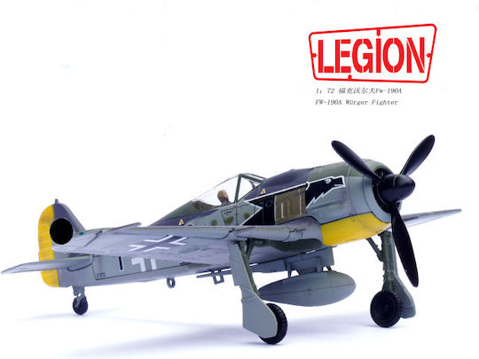 Legion 1/72 Focke-wulf Fw 190a Luftwaffe 8./jg 2 Richthofen Negru 13