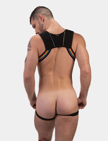 Barcode Berlin Ανδρικό Εσώρουχο Jockstrap Μαύρο